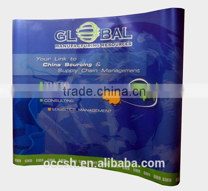 high grade and large type pop up banner