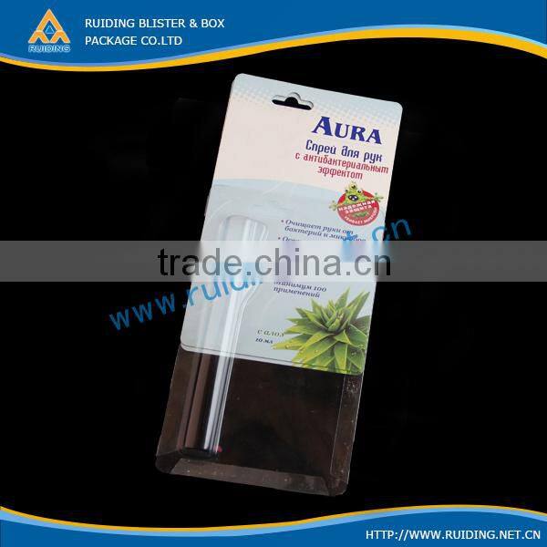 high quality PVC blister packaging for batteries