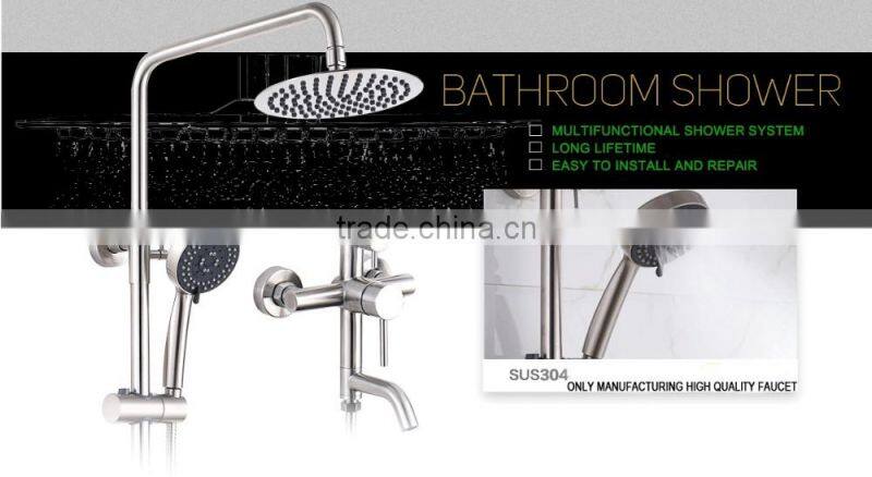 Popullar saveing water bath shower mixer with hand shower