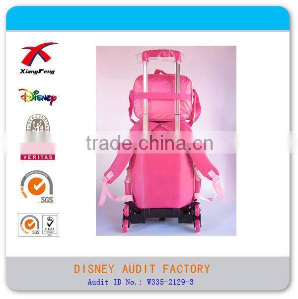 3D EVA Trolly Detachable Backpack, School bag