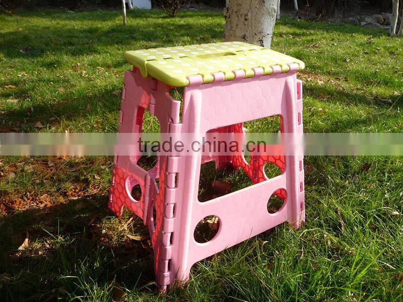 strong quality big size Home & Garden folding plastic stool