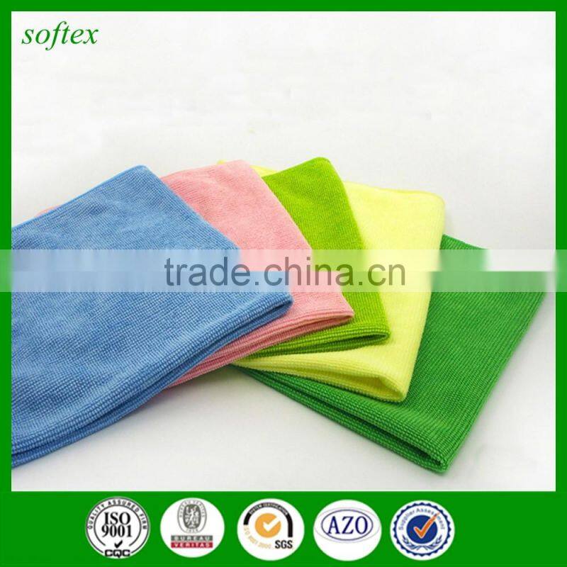 Professional Quality 80/20 300 gsm 16x16 quick detail towel car polishing towel