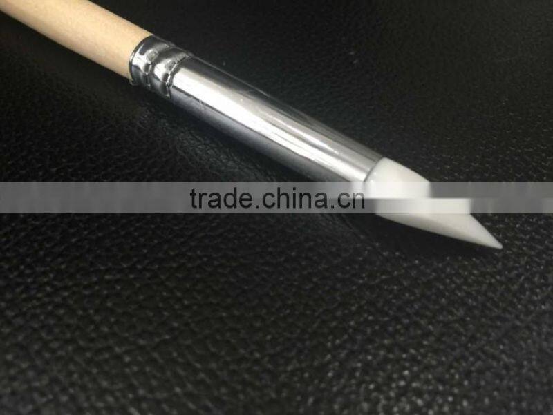 5PCS/Set New Silicone Brushes Nail Art Tool Carving Pen Brush Kits