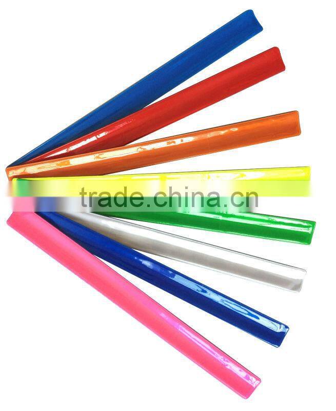 EN13356 reflective slap wrap wrist band