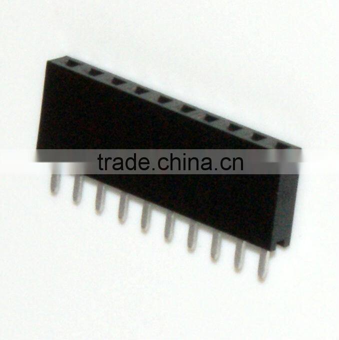 pcb straight 7-pin female pin idc socket connector2.54mm