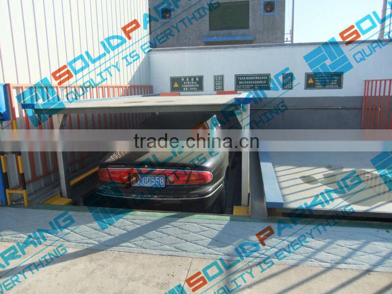 Freely access designated parking platform full range anti-fall ladders mechanical electric lifting equipment