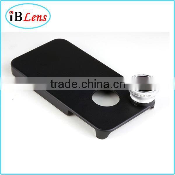 fisheye lens with cover for mobile phone , phone accessories