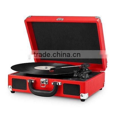 Belt direct drive turntable , vinyl record 45 RPM, three speed RPM turntable