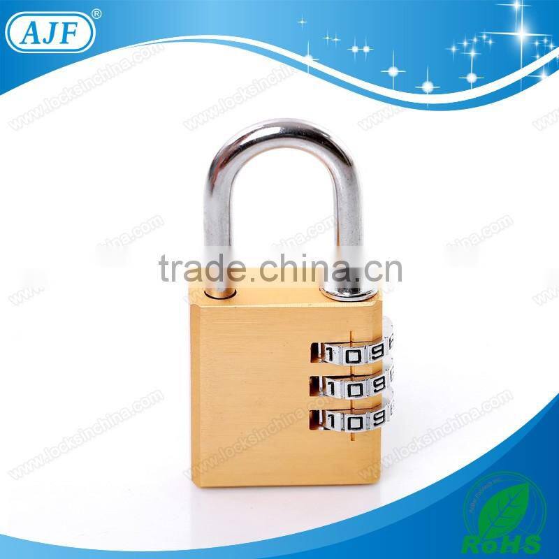 AJF High quality and hot selling 4 digits square aluminium cipher lock, digital combination lock