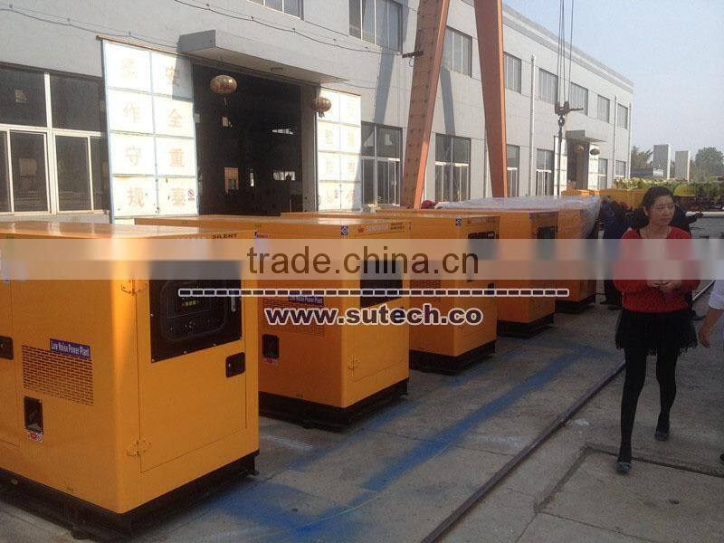 15 KVA Soundproof 400v Diesel Generator 1500RPM