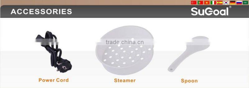 China stainless steel inner pot electric pressure rice cooker