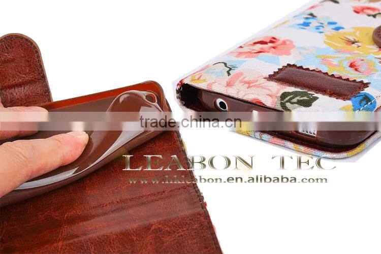 2015 Full protective smart mobile phone case cheap price leather phone case for Samsung Galaxy S6