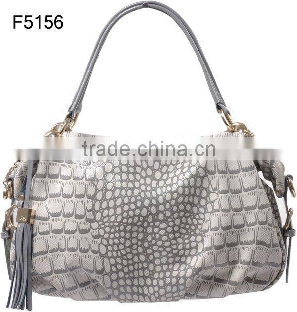 2012 new fashion croco skin leather bag ladies handbag !