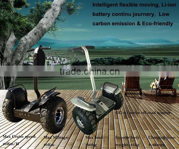 High performance off road two wheels self balancing scooter
