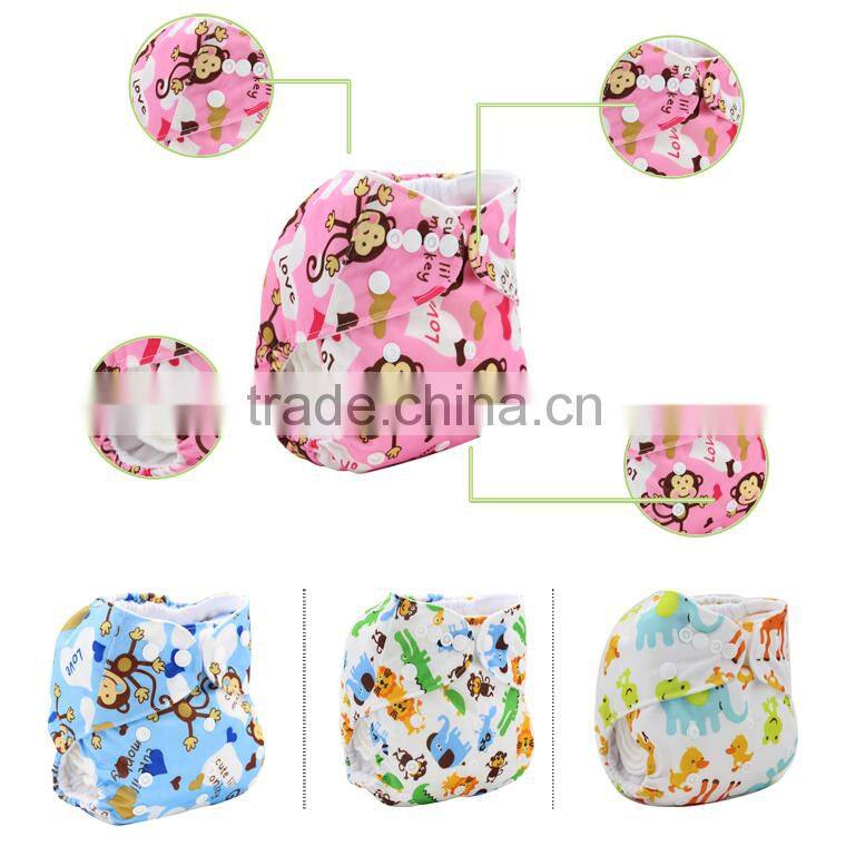 PSF-11 printed rumparooz factory outlet cartoon baby cloth diaper organic