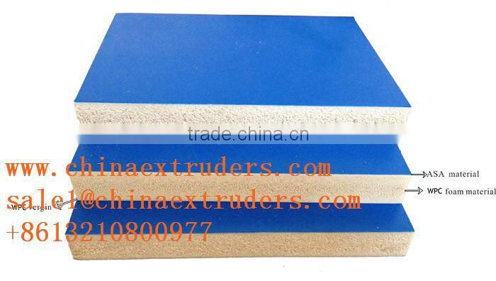 Newly Emerging!! Wood plastic Building Template Production Line