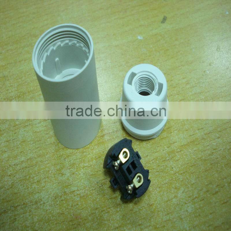122) E14 screw shell plastic lamp socket