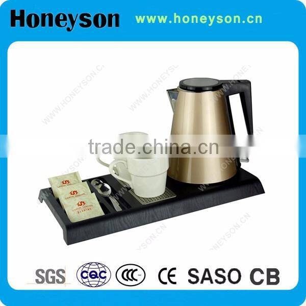 1.2L golden portable electric hot pot for stars hotel