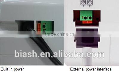 LCD display time attendance machine card punch time recorder