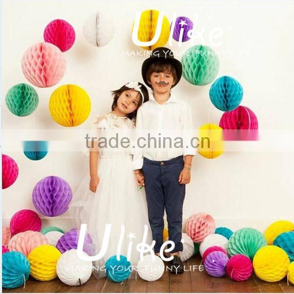Tissue birthday decoration ball indian wedding party favors spanish party favors tissue paper tassel garland