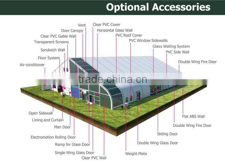 20x60m Diamond Tent For Sale With Curve Shape