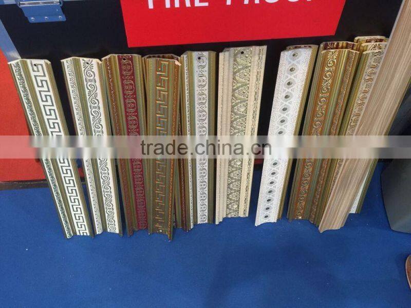 soft marble strong pvc skirting polystyrene mould ps baseboard for flooring colorful pu moulding for pvc ceiling cornice