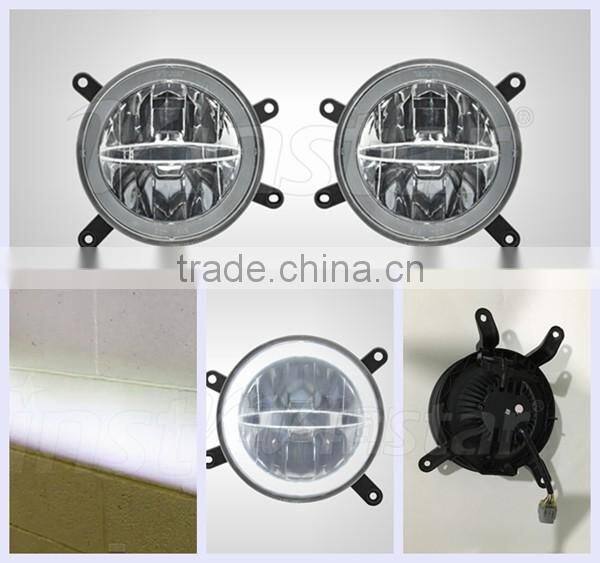 New Design Round DRL Fog Light for Mustang GT LED Fog light for GT LED Fog light plug DRL with DOT&SAE certificates