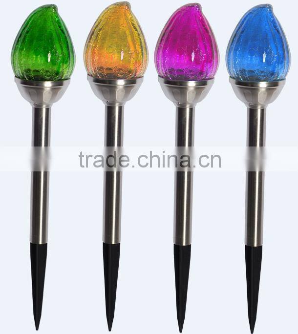 Plastic Solar House Number Stake