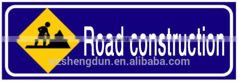 Road work reflective aluminium construction safety signs,Traffic Warning signs
