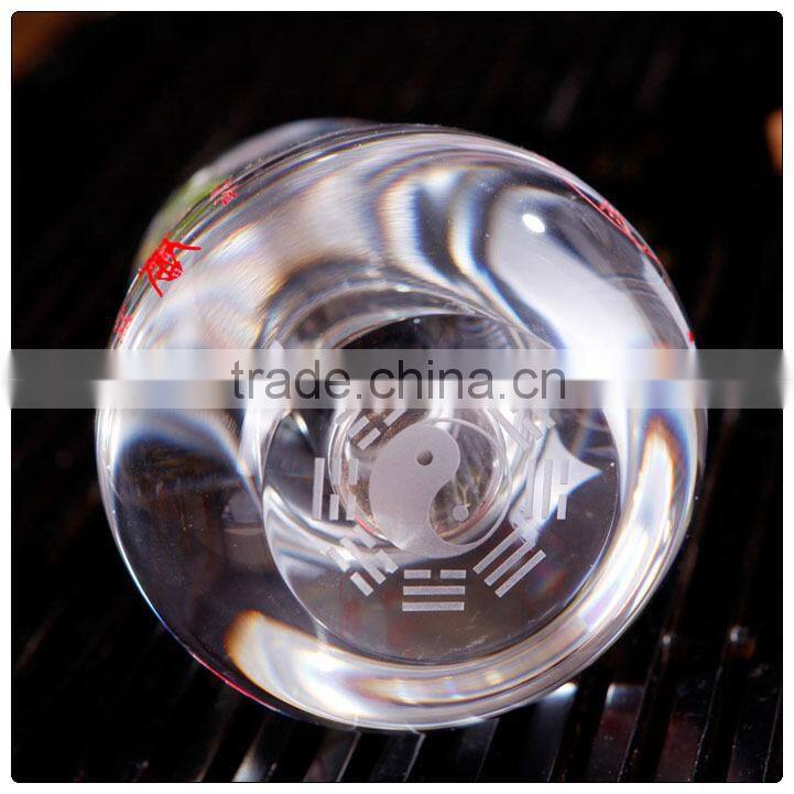 K9 crystal material Wu Lou-Gourds ,chinese Wu Lou statue