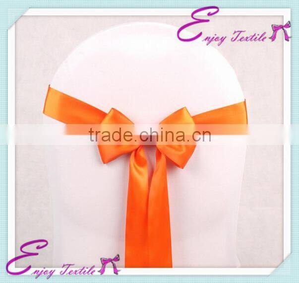 YHA#65 ribbon sash band - polyester banquet wedding wholesale table cloth cover chair cover sash band