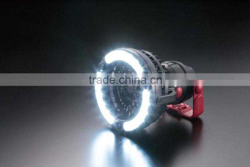 factory products 18 LED Camping Tent Fan light 2 in 1 camping light fan