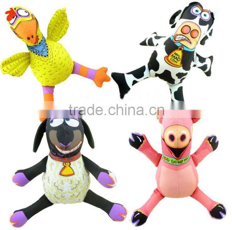 Cotton rope toy ,CC193 7 inch yellow plush toy for sale