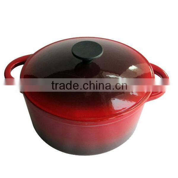 cast iron enamel pot