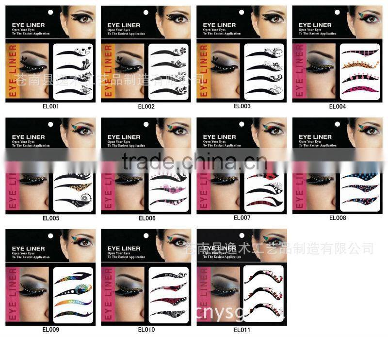 Sexy Temporary Eye Tattoo Eyelid Transfer Eyeliner