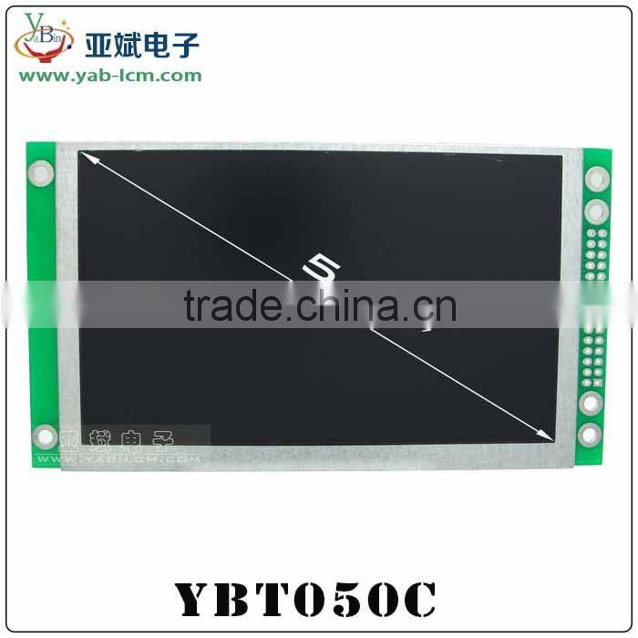 5 "tft 800*480 50-pin LCD module with capacitive touch screen