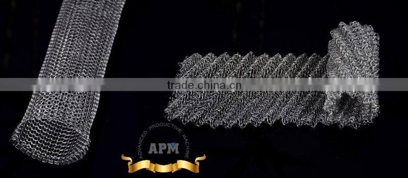 Automatic Stainless Steel Wire Mesh Knitting Machine Manufacturer for filter