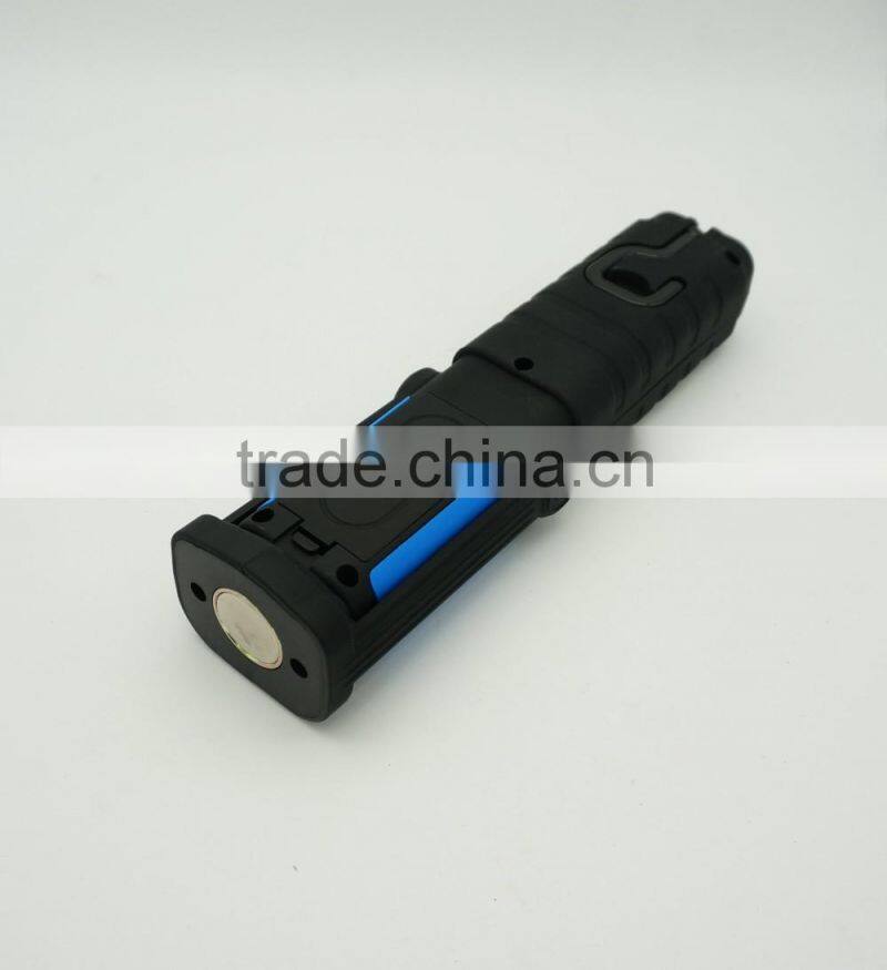 Powerful Magnetic 1W + 3W portable COB Tool Light With Hook And Magnet