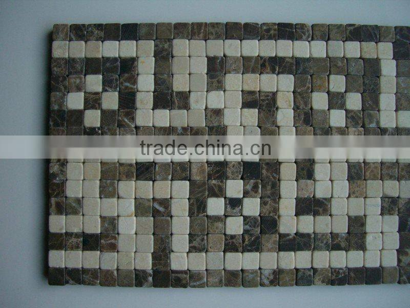 Lava Mosaic Border line Art Marble Mosaic YFL056