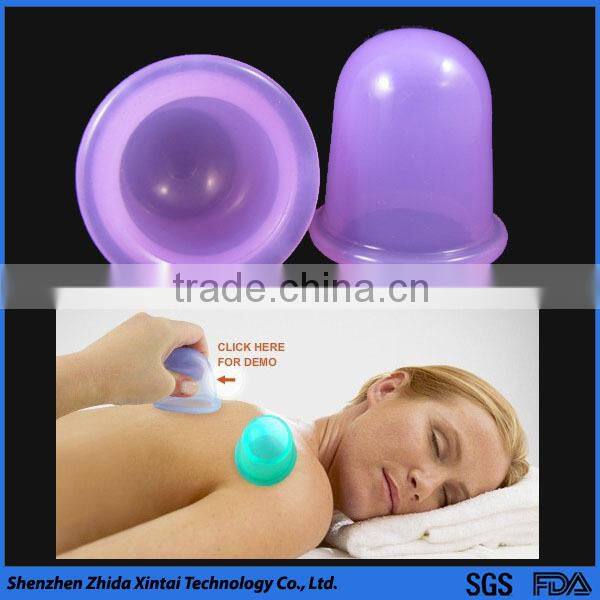 alibaba china wholesale a set of 4pcs silicone vacuum terapia coppe