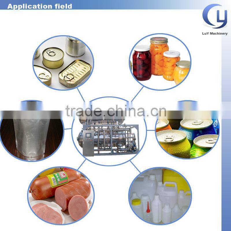 Full automatic spray type canning retort machine