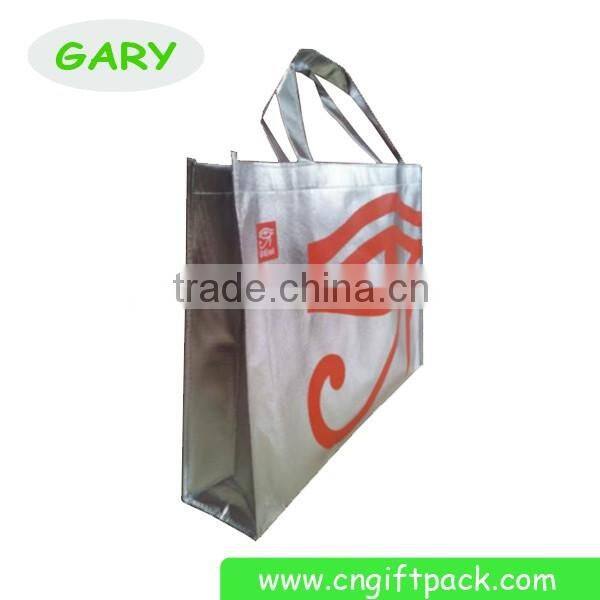 Silver Non Woven Garment Bag Non Woven Laminated Bag with Logo