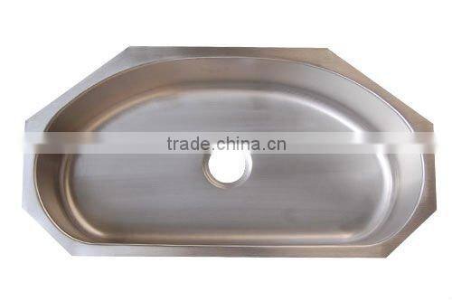 2015 hotsell one single bowl stainless steel kitchen sink