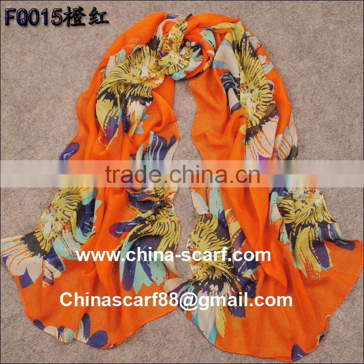 Sunflowers Silk Scarf Supply