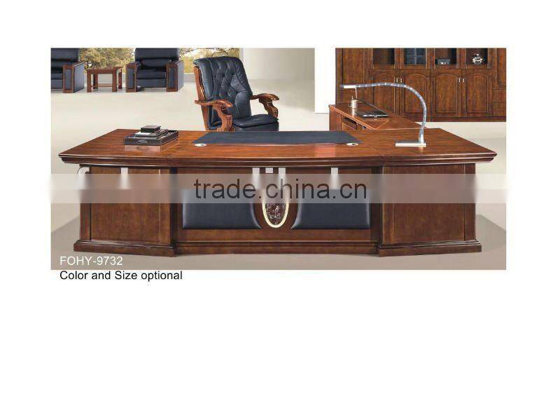 Wood Venner Executive Office Desk,Office Furniture(FOHK-2038)