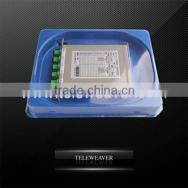 1x4, 1 8 fiber optic splitter Single-mode 19 inches Rack Pluggable Fused Fiber Optic Splitter