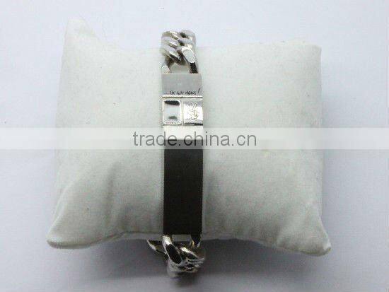 Hot sale -Stainless Steel blank id bracelet