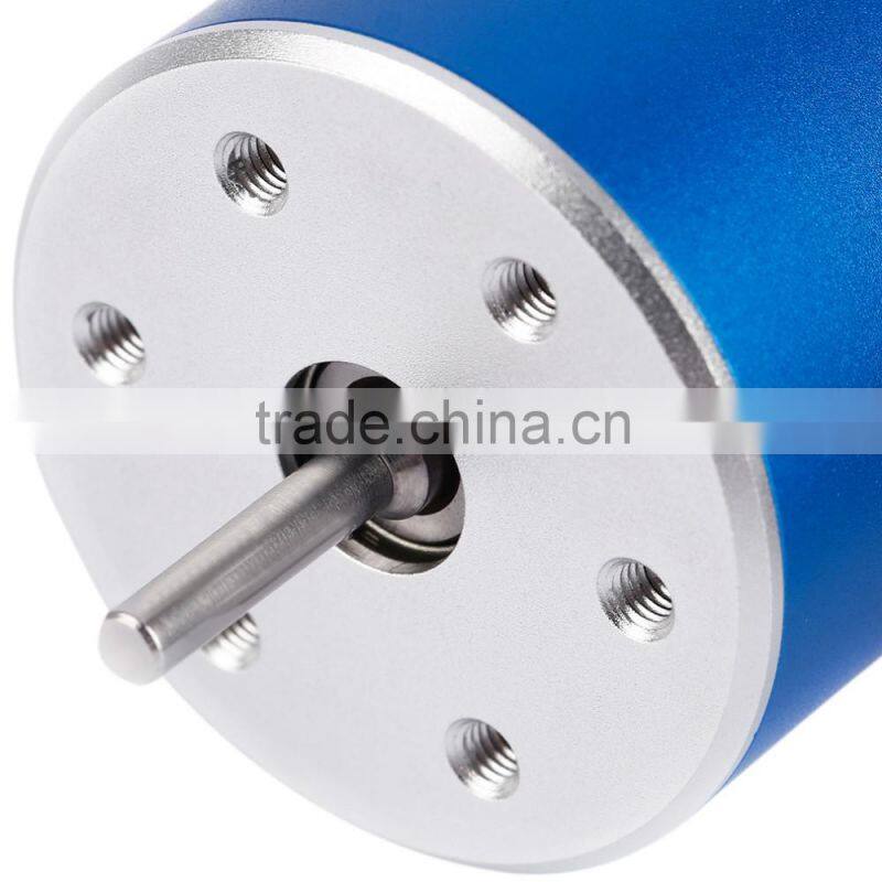 3650 4 Poles 5200KV 900W 9.6V BL Sensorless Motor for 1/10 RC Car Truck Boat Toys
