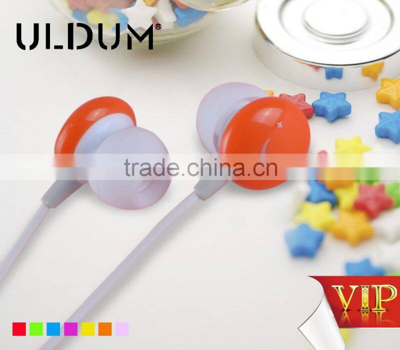 ULDUM wholesale unique simple design headphone, headset for mp3 mp4 player, headset with microphone