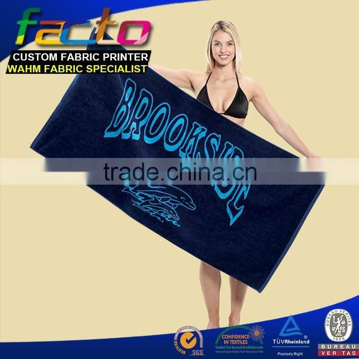 Microfiber beach towel, soft material